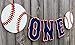 Baseball High Chair Banner or Photo Prop Banner