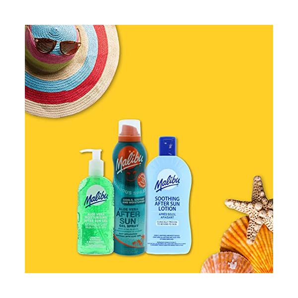 Malibu Soothing Moisturising Vitamin Enriched After-Sun Spray, 200ml, Original