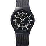 Skagen Black Mesh Titanium Men's Watch