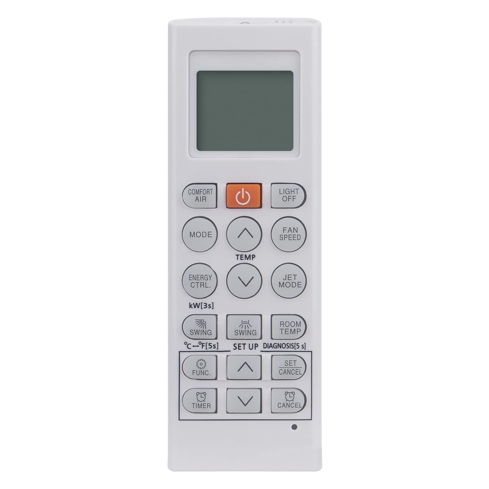 ALLIMITY AC Remote Control Replace fit for LG AC Air Conditioner AKB74955604 AKB73995805 AKB75215401 AKB74955602 AKB74955603 AKB75215402 AKB74955615