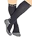 Compression Socks 20-30 mmHg - Recovery Socks for Men and Women - Best For Athletic Sports,Running, Suits Nurses, Maternity Pregnancy , Flight Travel or Everyday Use - 1 Pair - by LeLaPro (Large)