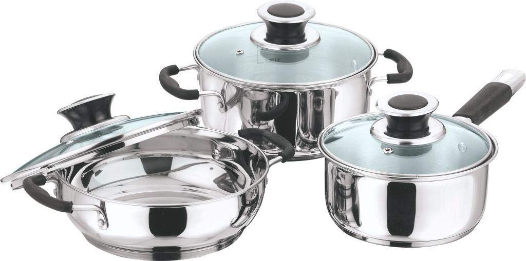 Buy Vinod Stainless Steel Induction Friendly Master Chef Cookware Set