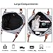 Women's Travel Duffel Bag LOSMILE Carry-on Bag Weekend Tote Bag Overnight Bag (Navy Blue Stripe)