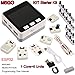 MakerFocus M5Stack ESP32 M5GO IoT Starter Kit with ESP32 16M Flash, MPU9250 Motion Sensor, 550mAh Lithium Battery and Grove Cables for MicroPython/Arduino Programming Over Internet and DIY