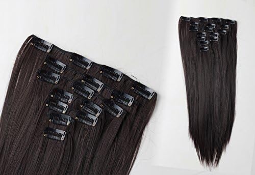Free Shipping Manufacturers Selling High Temperature Hair Silk Material Ms Best-selling Hair Extentions 7 Layer 900D-4-55 (dark brown)