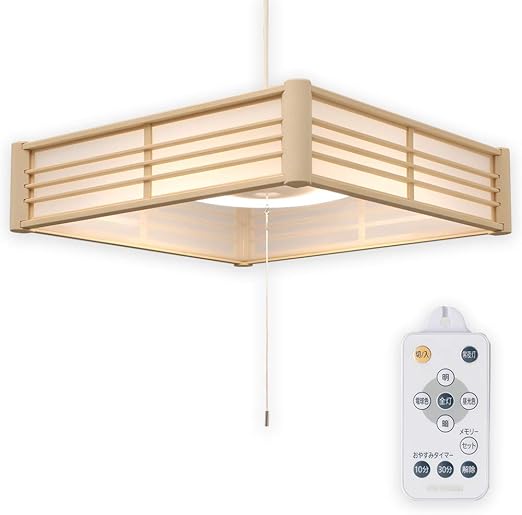 Amazon アイリスオーヤマ Led ペンダントライト 8畳 調光 調色 和風 省エネ リモコン付き Plm8dl J アイリスオーヤマ Iris Ohyama ホーム キッチン 通販