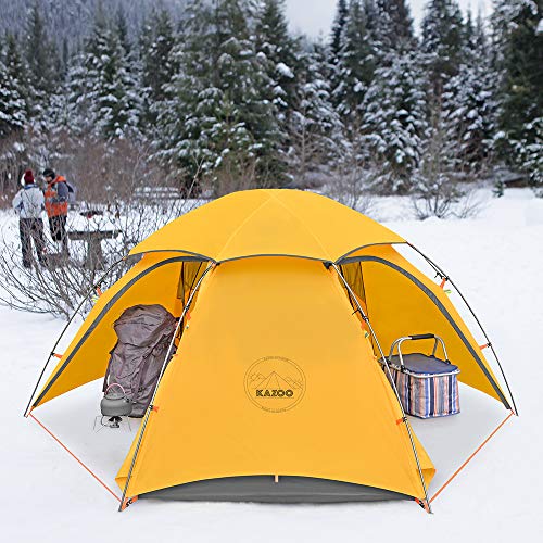 KAZOO Lightweight Backpacking Tent 2 Person Waterproof Camping Tents 2