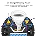 Haier XShuai T370 Robot Vacuum Cleaner with Siri & Alexa Voice Control Wi-Fi Connected Self-Charging Gyroscope Navigation 1500Pa Powerful Suction HEPA Filter Pet Hair & Allergies Friendly