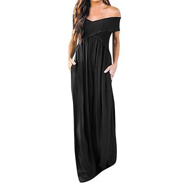 amazon black off the shoulder dress