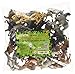 Safari Ltd. Wild Bulk Bag - Set of Jungle & Savanna Toy Figurines - 48 Piece Collection for Boys, Girls & Kids Age 3+