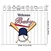 Allenjoy Baseball Baby Shower Backdrop Happiness Batter Up Welcome Baby Boy Birthday Sports Party Decorations Newborn All Star Bunting Banner Photography Backgrounds