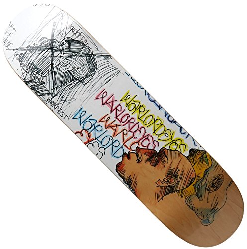 Bobby Worrest Warlordeye Skateboard Deck 8.25" X 32"