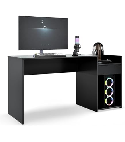 Mesa para Computador Notebook Desk Game DRX 9000 Preto - Móveis