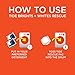 Tide Bright + Whites Rescue In-Wash Laundry Booster, 7 Ounce, 9 Pacs