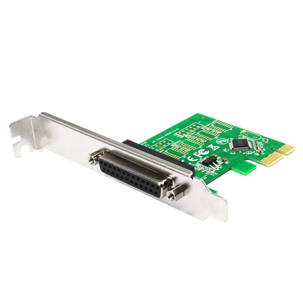 Photo 1 of GODSHARK PCIe Parallel Port Expansion Card, PCI Express to DB25 LPT Converter Adapter Controller for Desktop with Low Bracket, Support SPP / PS2 / EPP/ECP Modes
