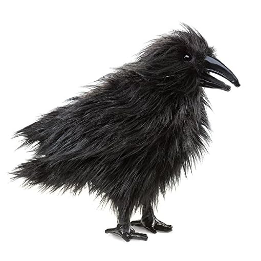 Folkmanis Raven Hand Puppet