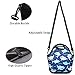 Women&Men&Kids Shark Lunch Bag Soft Tote Bag Insulated Lunch Box Shoulder Strap Leak-Proof Lunch Organizer for Picnic/Boating/Beach/Fishing/Work (cute cartoon shark)
