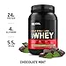OPTIMUM NUTRITION GOLD STANDARD 100% Whey Protein Powder, Chocolate Mint 2 Pound (Packaging May Vary) primary