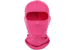JUSDIQIR Ski Mask Balaclava Face Mask Windproof Cycle Cap Sun Cold Protect Head Sheild Ice Silk Scarf Motorcycle Neck Gaiter