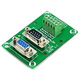 Electronics-Salon D-SUB DB9 Male / Female Header Breakout Board, DSUB Terminal Block Connector.