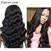 Megalook 360 Lace Frontal Wig with Baby Hair Brazilian Body Wave Human Hair Wigs with Pre Plucked Hairline Human Hair Lace Wigs Glueless 150% Density