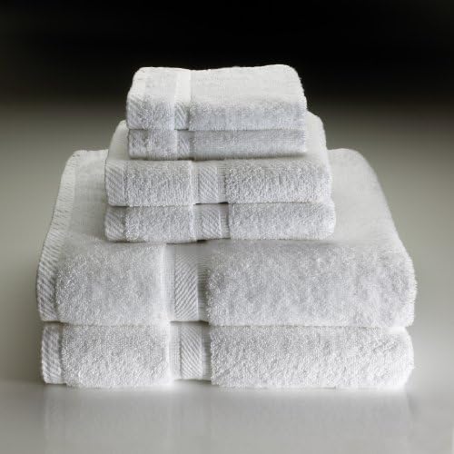 Royal Ocean Terry Bath Towel Set of 6 Piece, 100 % Cotton