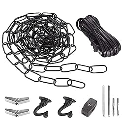 Canomo Swag Light Kit with 12 Feet Chandelier Chain
