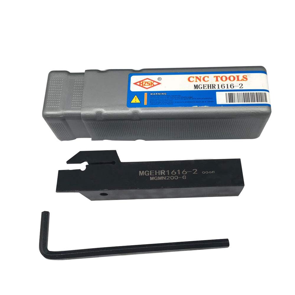 Photo 1 of ***SIMILAR ITEM***
Zouzmin MGEHR1616-2 Grooving Tool Holder Cutter Holder MGMN Inserts for Semi-Finishing and Finishing (MGEHR1616-2)