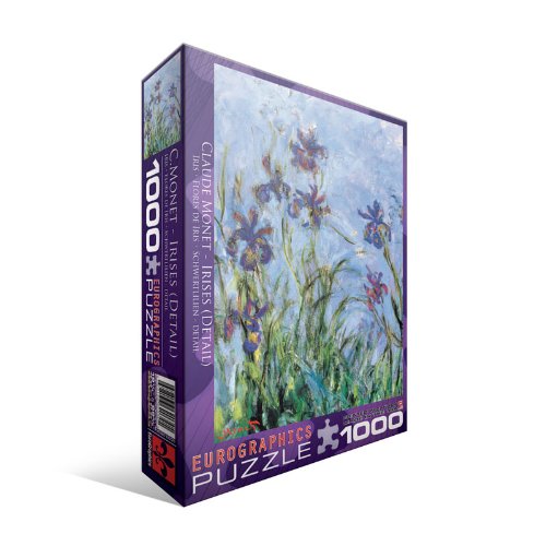 Eurographics Irises by Claude Monet 1000-Piece Puzzle