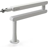 BEACN Mic Stand (Light) - Low Profile Adjustable Boom Arm, 360&deg; Mount | Studio-Quality Microphone Arm w/ 360&deg; Rotation, Cable Management, Easy Clamp, Universal fit. Streaming, Podcasting, Gaming.