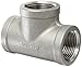 Stainless Steel 316 Cast Pipe Fitting, Tee, Class 150, 1