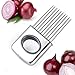 YIJIA Onion Holder, Stainless Steel Onion Chopper Slicer Vegetable Tool