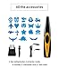 YANWIN Electric Carving Hair Clipper Cordless Barbers Scissors Carved Tools Rechargeable Lettering Cutter Hair Trimmer Compact Portable