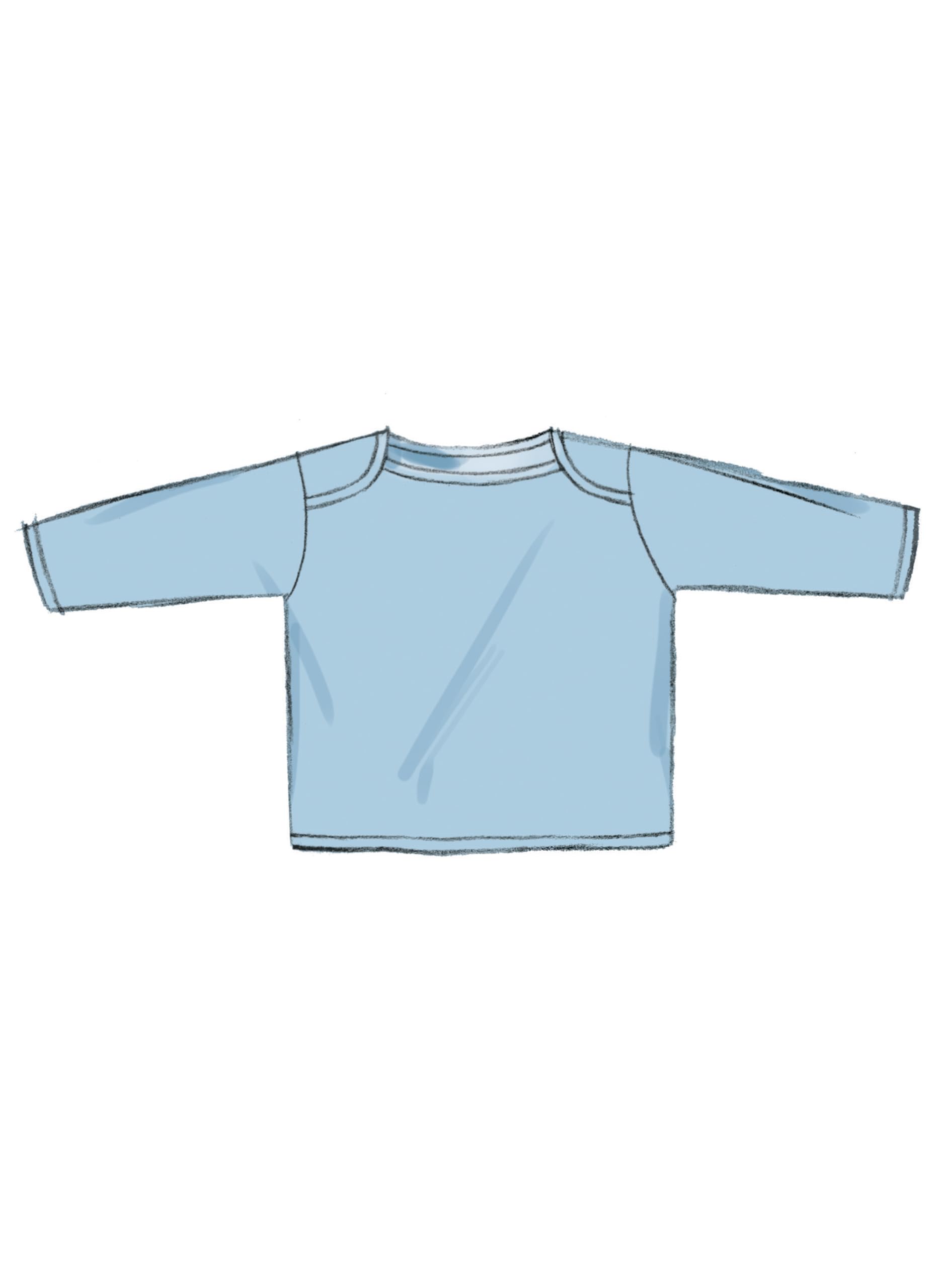 Butterick Infants' Jacket, Tops, Dress, Rompers, Diaper Cover and Hat Sewing Pattern Kit, Design Code B6970, Sizes XXS-XS-S-M-L, Multicolor