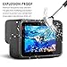 Protective Case for GoPro Hero 5 with Lens & Screen Protectors Protectors and Lens Cap, FineGood 1 Carrying Case with 2 Pcs Tempered Glass and 1 Plastic Lens Cover for Hero5