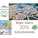 Diamond Painting Kits for Adults Kids 5D DIY Full Drill Crystal Rhinestone Embroidery Cross Stitch Arts Craft Canvas Wall Decor (Peace)