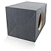 MDF Sub Woofer Enclosure Box [Black] for Single JL Audio W7 Car Subwoofer | ¾ Premium MDF Construction | Made in U.S.A. (12