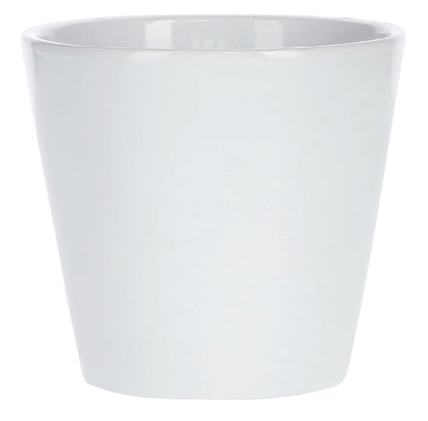 KOTARBAU Ceramic Planter, 9 cm, Classic White, Indoor