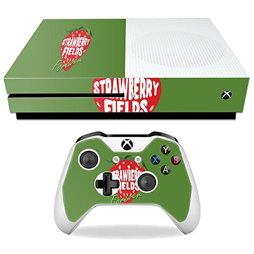 MightySkins Skin Compatible with Microsoft Xbox One S – Strawberry Fields Forev…