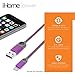 iHome Lightning Cable for iPhone - Purple