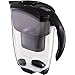 MAVEA 1001492 Elemaris Kompact 5-Cup Water Filtration Pitcher, Black