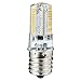 Mudder E17 4W Dimmable 3014SMD LED Light Bulb AC 110V (1 Pack, Warm White)