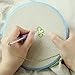 Magic Embroidery Pen Punch Needle - Sotica Magic Embroidery Pen Set,Embroidery Patterns Punch Needle Kit Knitting Sewing Tool for DIY Threaders Sewing …