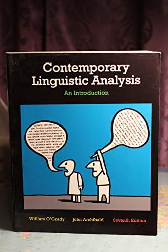 Amazon.com: Contemporary Linguistics: An Introduction