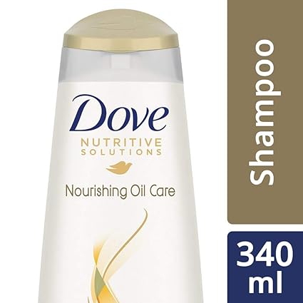 Dove Nourishing Oil Care Shampoo, 340ml