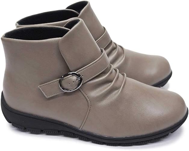 Amazon パンジー ショートブーツ レディース 防水 4636 4e 晴雨兼用 婦人 Pansy パンジー ブーツ ブーティ