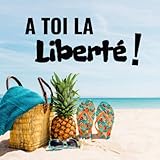 A toi la liberté !: Livre d'Or de départ à la retraite | 21,59 x 21,59 cm, 100 pages | Beau livre by Joyeuse retraite Editions