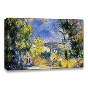 Canvas Wall Art La Grenouillere by Pierre...