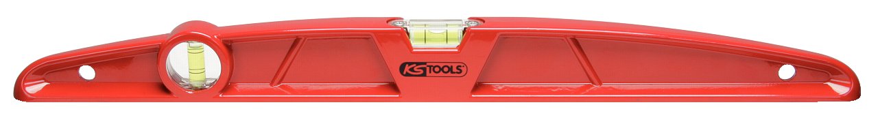 KS Tools 204.4800 Heavy aluminium die cast spirit level in torpedo form, 800mm