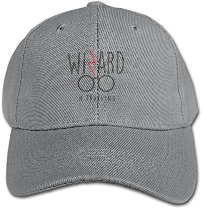 Wizard In Training Wordmark Logo Flat Peak Personalized Hats Snapbacks